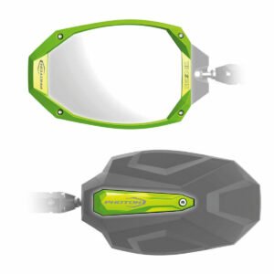 Honda Talon 1000 2019+ Side View Folding Mirrors Green Seizmik Photon Lifetime
