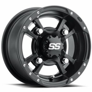 ITP 10" Front 9" Rear SS112 Matte Black Sport Wheels YZF450 Raptor 700 Banshee - Image 3