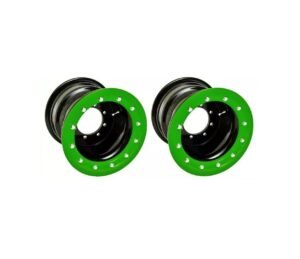 Kawasaki KFX 400 KFX 450R Rear Wheels Beadlock 9x8 3+5 4/110 Alba Racing BG