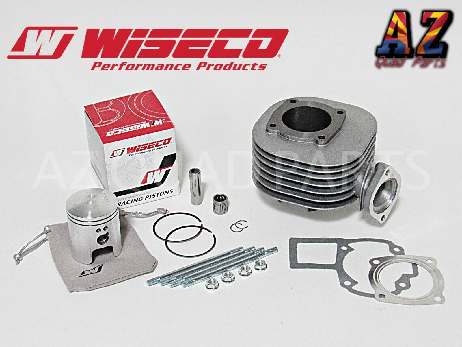 Kawasaki KFX80 100cc Big Bore Top Rebuild Kit Wiseco Piston Gaskets Cylinder