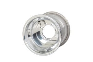 KFX 450R KFX 400 Front Rear Wheels 10x5 9x8 Alba Racing Polished Rolled Lip 32 - Image 3