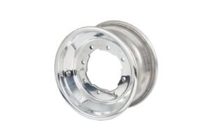 KFX 450R KFX 400 Front Rear Wheels 10x5 9x8 Alba Racing Polished Rolled Lip 32 - Image 4