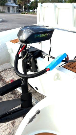 Linergy Xtreme 20HP Electric outboard 48 volt up to 20MPH on 14ft Jon boat - Image 2