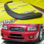 LIP for Aero lip front bumper subaru forester SG 2002-2005