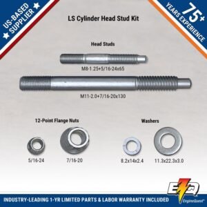 LS1 LS6 4.8L 5.3L 6.0L 6.2L Cylinder Head Stud Kit For 2004 & UP Chevy NEW - Image 3