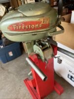 MARINE 4.0 HP FIRESTONE OUTBOARD : EXCELLENT / EVINRUDE JOHNSON HONDA MERCURY