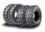MCKINLEY UTV ATV Tires 25X8-12 & 25X10-12 6 Ply Full Set Super Mud Offroad X611