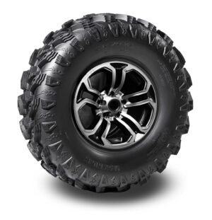 MCKINLEY UTV ATV Tires 25X8-12 6 Ply Super Mud 25X8X12 Offroad X611, Set 4 - Image 4