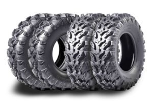 MCKINLEY UTV ATV Tires 25X8-12 6 Ply Super Mud 25X8X12 Offroad X611, Set 4