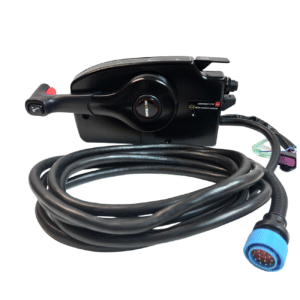 Mercury Outboard Side remote control box 881170A13 pull with 14pin 15FT Harness