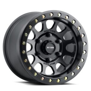 Method 401 Beadlock 15x10 Wide UTV Wheel-Matte Black 6x5.5 (6+4)[MR40151060564B]