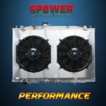MT For Acura TL J32A3 2004-2006 V6 3.2L 2Row 2273 Aluminum Radiator+ Fan Shroud