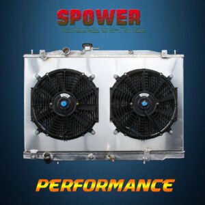 MT For Acura TL J32A3 2004-2006 V6 3.2L 2Row 2273 Aluminum Radiator+ Fan Shroud