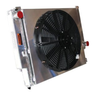 MT SPAWON For BMW E36 320i 323 325 M3 92-01 1841 Aluminum Radiator + Fan Shroud - Image 4