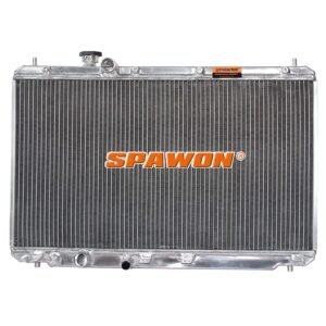 MT SPAWON For Honda Civic 1.8 2.4 L4 2012-2015 Acura ILX 3Row Aluminum Radiator