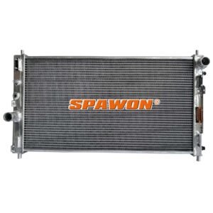 MT SPAWON For Jeep Compass Patriot 2.4L 2.0L L4 2007-2017 3ROW Aluminum Radiator