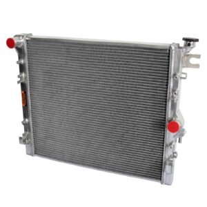 MT SPAWON For Jeep Wrangler JK 2007-2018 3.6L 3.8L 2Row 2957 Aluminum Radiator - Image 4