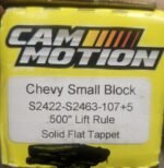 NEW !! Cam Motion Solid Flat Tappet Cam 3/8 OVAL .500 LIFT RULE