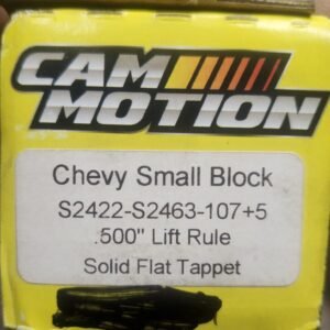 NEW !! Cam Motion Solid Flat Tappet Cam 3/8 OVAL .500 LIFT RULE