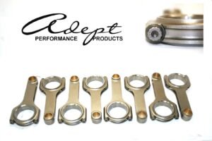 New Chevy SBC 350 5.700" H Beam 4340 Forged Connecting Rods w/ARP 8740 Rod Bolts