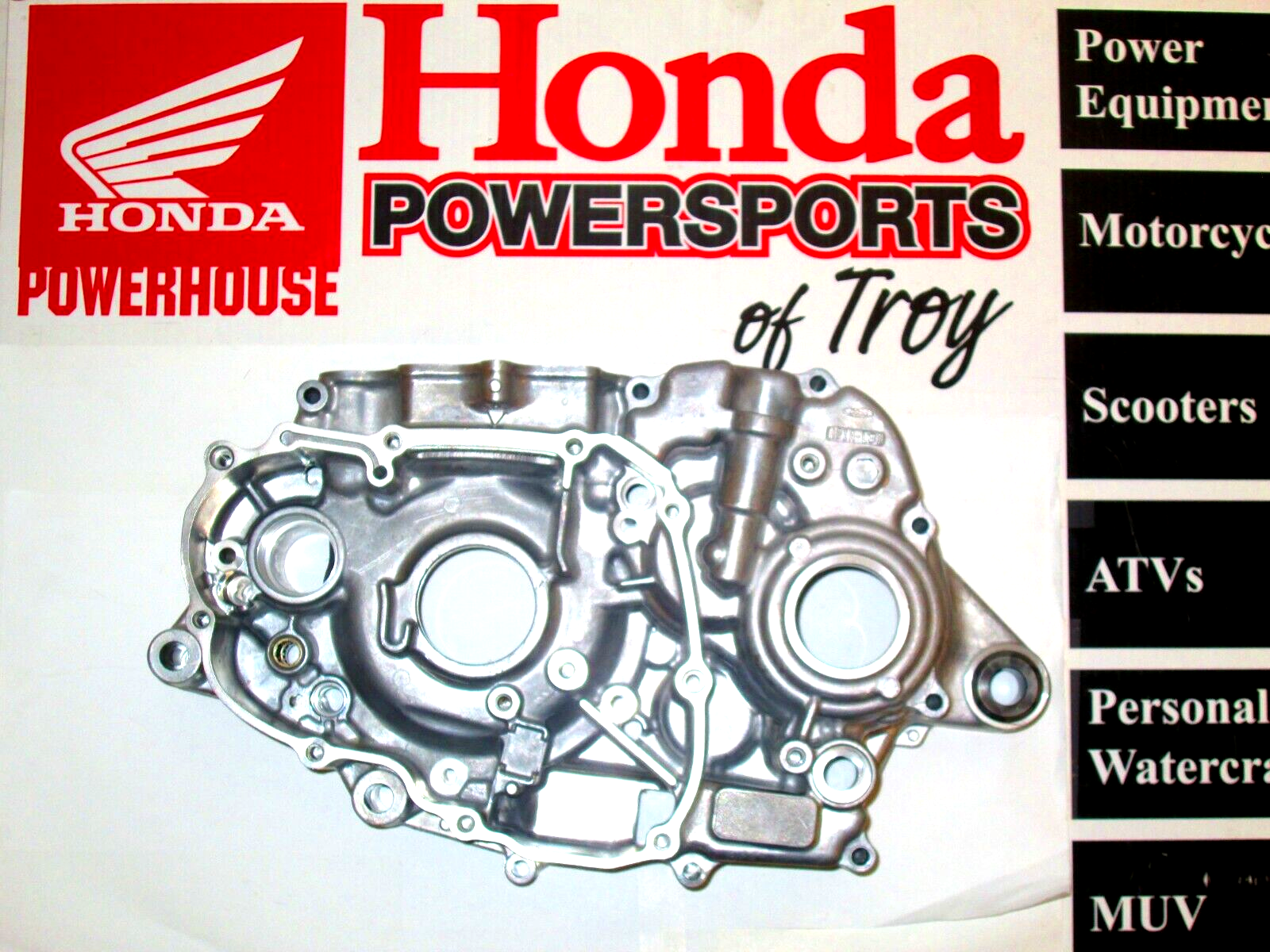 NEW GENUINE HONDA OEM LEFT CRANKCASE 2004-2005 TRX450R 11200-HP1-670 *