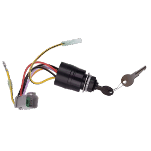 "NEW Grey Plug Marine Ignition Switch w/Keys - Universal For Tracker Boats" - Image 2