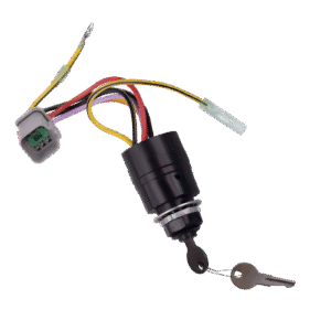 "NEW Grey Plug Marine Ignition Switch w/Keys - Universal For Tracker Boats" - Image 3