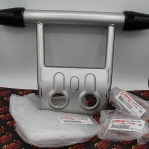 NEW OEM factory Banshee 1987-2006 front bumper guard + rubber end caps SILVER