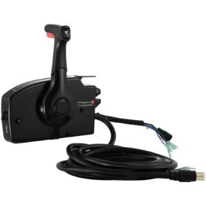 NEW Quicksilver Mercury Remote Control 8Pins 881170A15 with 15FT harness and PTT - Image 2