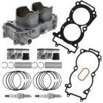 NICHE Cylinder Piston Gasket Kit for Polaris RZR XP 1000 Ranger Crew 900 3022594
