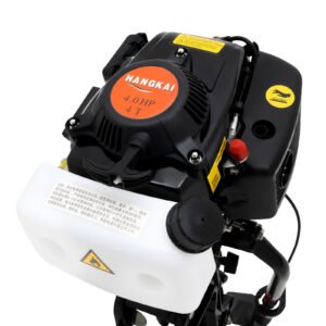 Outboard Motor Boat Engine Manual Tilt Air Cooling System 4Stroke 4HP Heavy Duty - Image 3