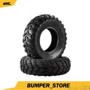 Pair Black 23×7-10 23×7×10 ATV UTV Tires 6Ply All Terrain Go Kart Golf Cart Tire
