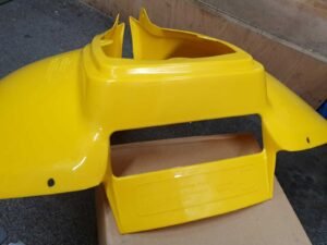 Plastics Set For Suzuki LT50 Yellow Front, Rear Fender bodywork Panels 1984-2002 - Image 3