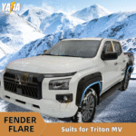 Pocket Style Fender Flares Wheel Arch for Mitsubishi Triton MV 2024+