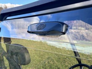 Polaris Ranger Full Size 800 & Crew Hard Rear Window Dust Panel Vented 2010-2014 - Image 4