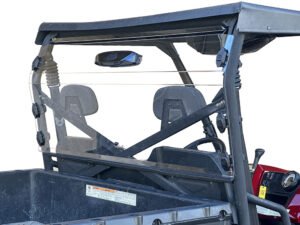 Polaris Ranger Full Size 800 & Crew Hard Rear Window Dust Panel Vented 2010-2014