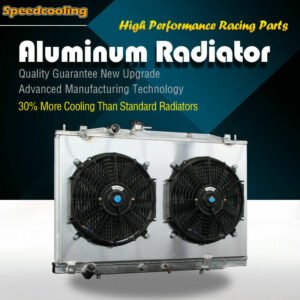 Radiator Fan Shroud Fit Acura TL 2004-2006 3.2l V6 2row 34mm Aluminum MT 2773
