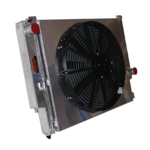 Radiator + Fan shroud Fit BMW 325i 328i 323i Z3 1992-2001 SPAWON Aluminum MT - Image 2