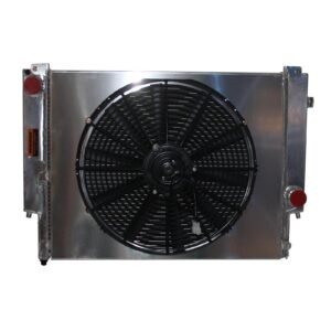 Radiator + Fan shroud Fit BMW 325i 328i 323i Z3 1992-2001 SPAWON Aluminum MT