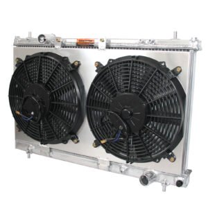 Radiator+Fan Shroud Fit Dodge Plymouth Chrysler Neon 00-04 2 Row 2363 AT SPAWON