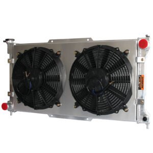 Radiator & Fan Shroud Fit Subaru Legacy Brighton 1995-1999 GT 2.2L H4 AT SPAWON