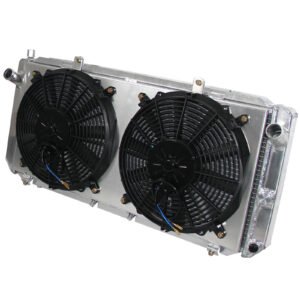 Radiator+Fan Shroud Fit Toyota MR2 Turbo Coupe 1991-1995 2.0L Aluminum 2Row MT - Image 2