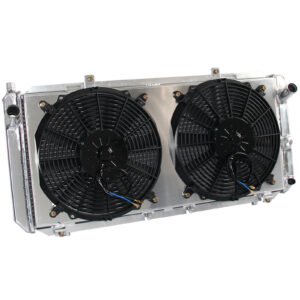 Radiator+Fan Shroud Fit Toyota MR2 Turbo Coupe 1991-1995 2.0L Aluminum 2Row MT - Image 4