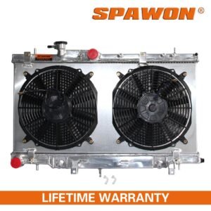Radiator&Fan Shroud For Subaru Impreza Baja WRX/Saab 9-2X 2003-2007 2.5L H4 AT