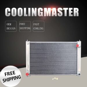 Radiator Fit 07-16 Infiniti G37 Q40 G25 G35 Q60 09-20 Nissan 370Z V6 Manual 2Row