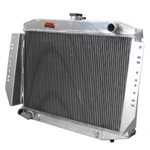 Radiator Fit Jeep Cherokee V8 L6 1972-1979 4Rows SPAWON Aluminum AT MT 441 56mm