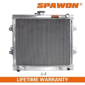 Radiator For Toyota 4Runner Pickup 1984-1995 SPAWON 2.4L L4 2 Rows AT & MT 34mm