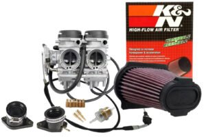 Raptor YFM 660 Stock Carb Aftermarket Replacement Carburetor Kit Complete Intake - Image 4