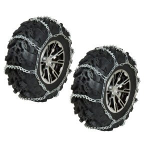 REAR ATV Tire Chains Pair for Yamaha Kodiak 450 4x4 YFM450FA 2003 2004 2005 2006