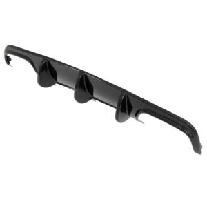 Rear Bumper Diffuser Carbon Fiber Printing For 08-11 Mercedes Benz W204 C-Class - Image 3
